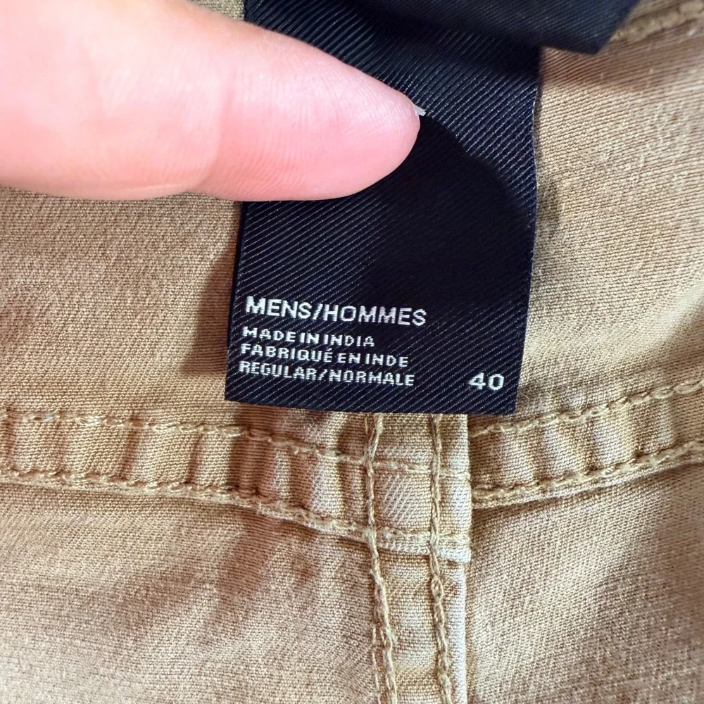 The North Face Chino Pants Outdoor Utility Rugged Casual Mens 40 Brown